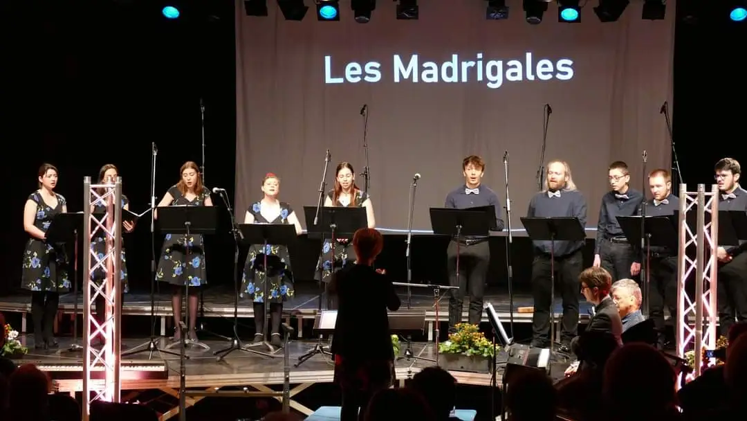 Concert de la chorale les Madrigales au 14ème édition du festival de chant choral de Golbey